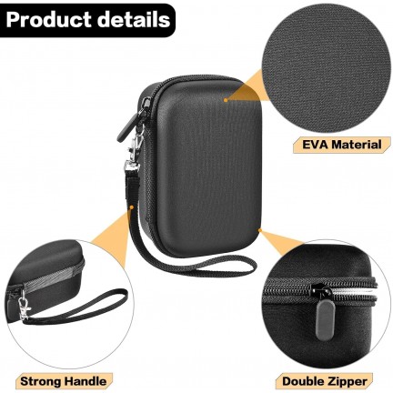 Digital Camera Case for Vlogging Camera for Canon PowerShot G7X Mark II/III / Sony ZV-1 / ZV-1 II