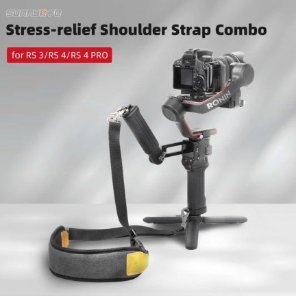 Adjustable Sling Handgrip Gimbal Sling Handle Weight-Reducing Shoulder Strap Stabilizer Belt Neck Lanyard for RS 3/RS 4/RS 4 PRO