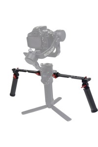 Stabilizer Dual Handle Grip Extension Arm Adjustable Light Monitor Bracket Stand For RS2/RSC2/RS3 Mini/RS3/RS4 Pro