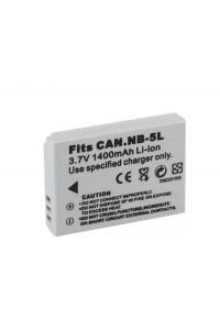 NB-5L Replacement LI-ON Digital Camera Battery 1400mAh