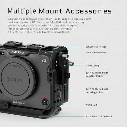 Tilta Full Camera Cage V2 for Sony FX3 & FX30