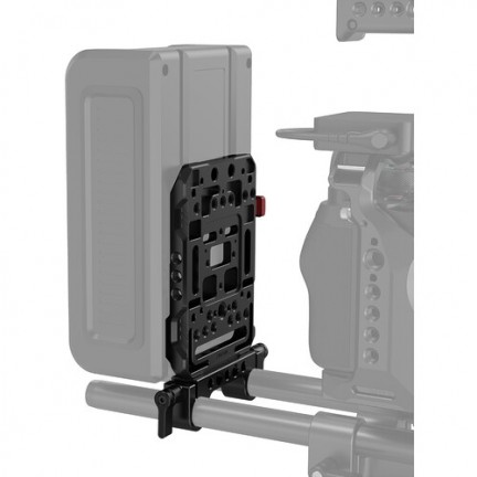 SmallRig V Mount Battery Plate with Dual 15mm Rod Clamp