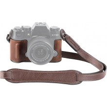 SmallRig Leather Half Case Kit for FUJIFILM X-T50 (Brown)