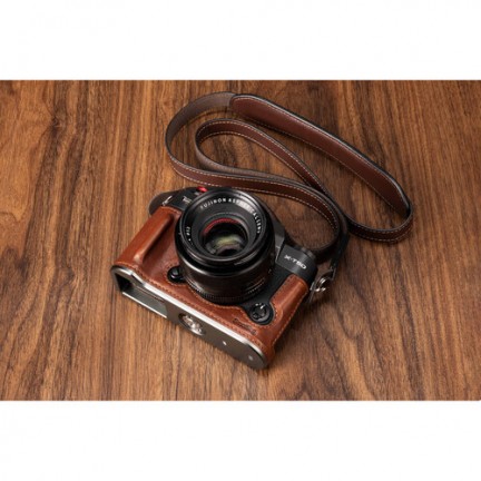 SmallRig Leather Half Case Kit for FUJIFILM X-T50 (Brown)