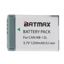 NB-13L for Camera Battery Powershot G1 X Mark II, G5X, G5 X Mark II, G7X, G7X Mark II, G7 X Mark III, G9X, N100, SX620 HS