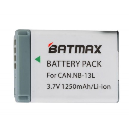 NB-13L for Camera Battery Powershot G1 X Mark II, G5X, G5 X Mark II, G7X, G7X Mark II, G7 X Mark III, G9X, N100, SX620 HS