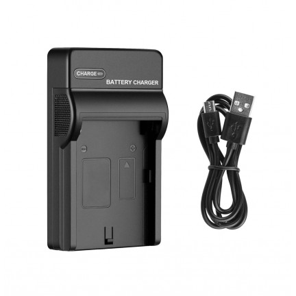 TRAVEL USB BATTERY CHARGER FOR THE OLYMPUS LI-40B | LI-42B CNP80 - FNP45 - K7006 - EN-EL10