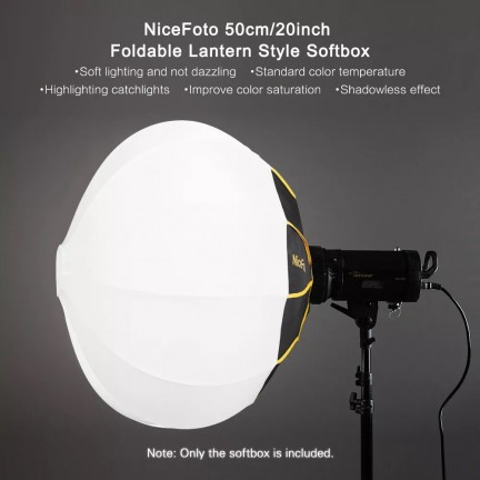 NICEFOTO LANTERN SOFTBOX Φ65CM