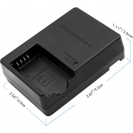 MH-27 battery charger Nikon 1 A1, 1 J2, 1 J3, 1 J4, 1 J5, 1 S1, 1 S2, 1 V3  EN-EL20 EN-EL20a EN-EL22 EN-EL22 EN-EL22a P1000 Coolpix A