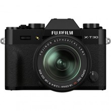 FUJIFILM X-T30 II Mirrorless Camera with 18-55mm Lens (Black)