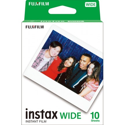 FUJIFILM INSTAX WIDE 400 Instant Film Camera with Instant Film (10 Sheets)