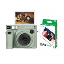 FUJIFILM INSTAX WIDE 400 Instant Film Camera with Instant Film (10 Sheets)