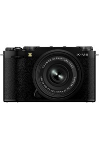 FUJIFILM X-M5 Mirrorless Camera with XC 15-45mm f/3.5-5.6 Lens (Black)