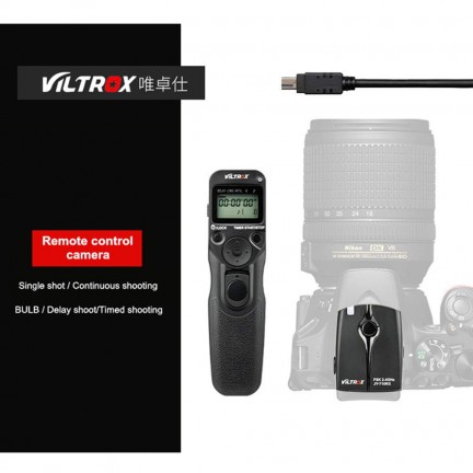 Viltrox JY710 Camera Wireless Timer Remote Shutter Release Control Cable