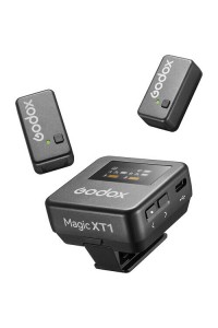 Godox Magic XT1-C 2-Person Wireless Microphone System with USB-C Adapter