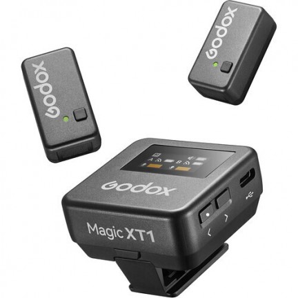 Godox Magic XT1-C 2-Person Wireless Microphone System with USB-C Adapter