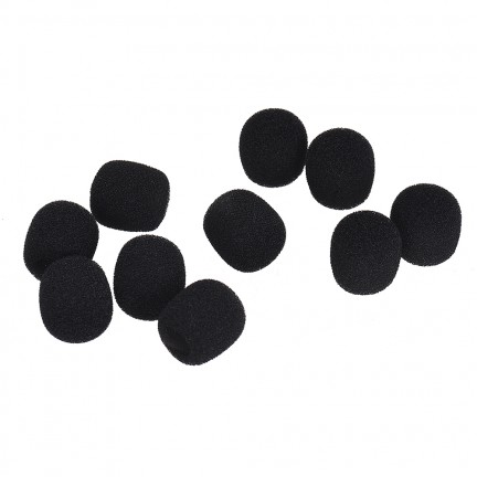 10Pcs Mini Lapel Headset Microphone Mic 